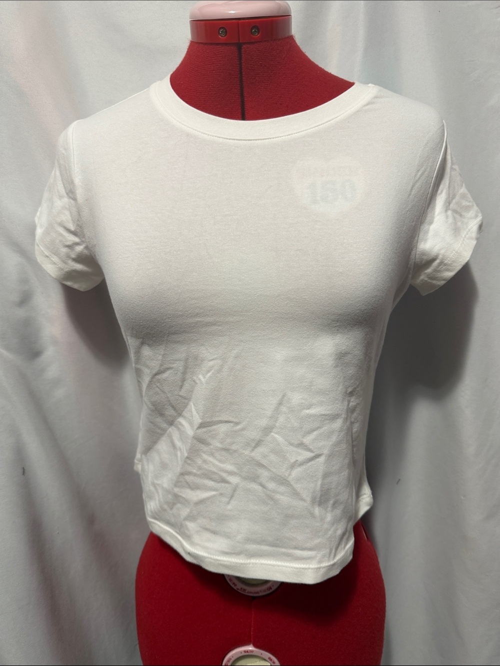 Everyday White Crop Tee - Women's Short Sleeve